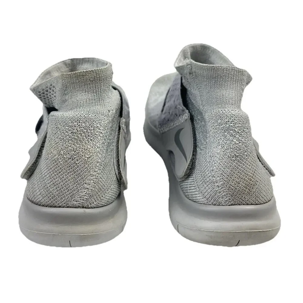 Nike Free RN Motion Flyknit Women's Running Shoes Gray Size 6 Active Gym Workout